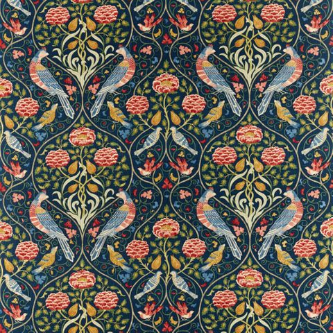 Seasons By May Indigo Upholstery Fabric