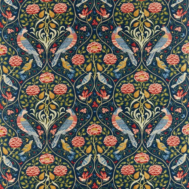 Seasons By May Indigo Upholstery Fabric