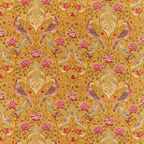 Seasons By May Saffron Upholstery Fabric