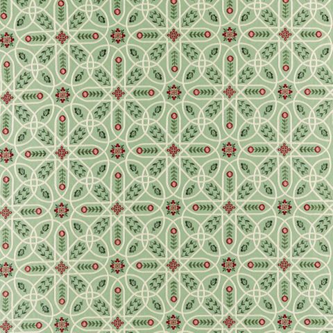 Brophy Embroidery Bayleaf Voile Fabric