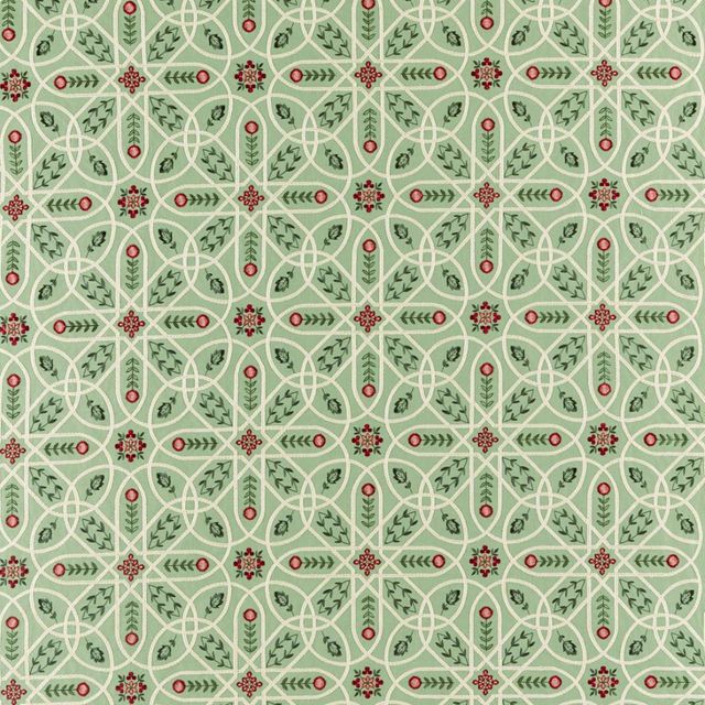 William Morris Morris Archive V Melsetter Fabrics Brophy Embroidery Bayleaf