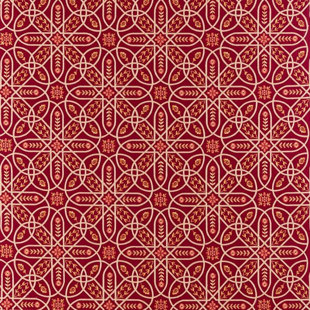 William Morris Morris Archive V Melsetter Fabrics Brophy Embroidery Wine