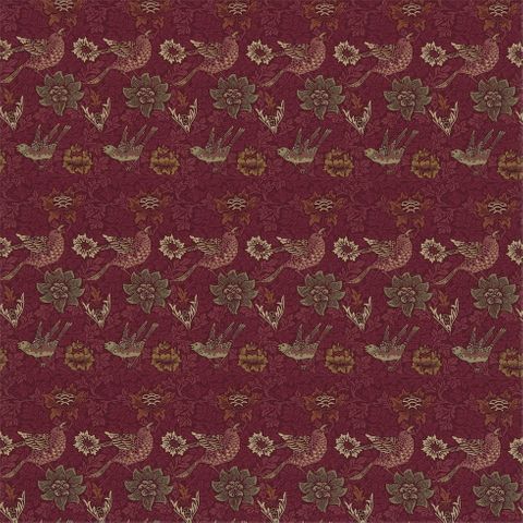 Bird & Anemone Red Clay