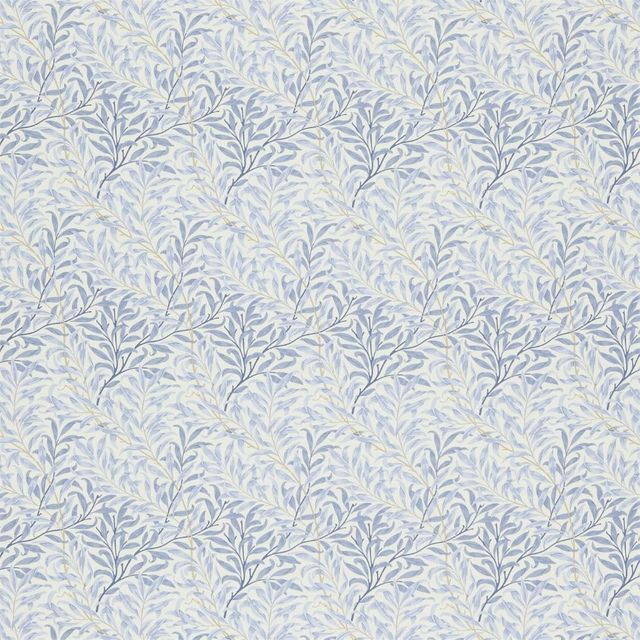 William Morris Morris Fabric Compendium I, II & III Willow Boughs China Blue/Cream Morris