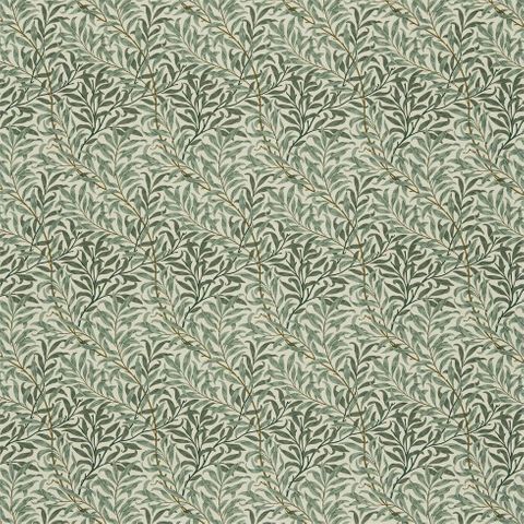 Willow Boughs Cream/Green Morris Upholstery Fabric