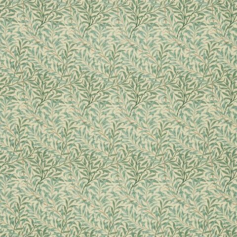 Willow Boughs Cream/Pale Green Upholstery Fabric