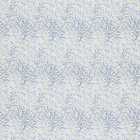 William Morris Morris Fabric Compendium I, II & III Willow Boughs China Blue/Cream Fabric