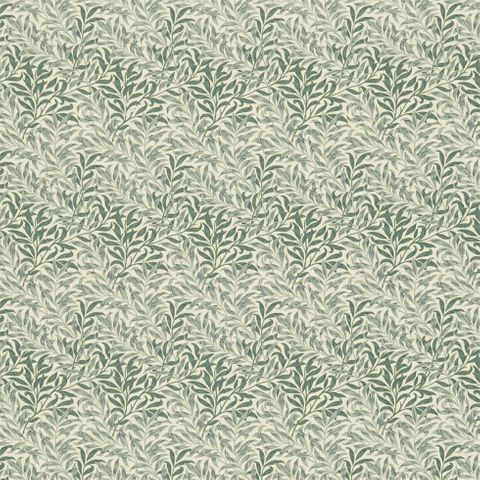 Willow Bough Minor Forest/Biscuit Morris Upholstery Fabric