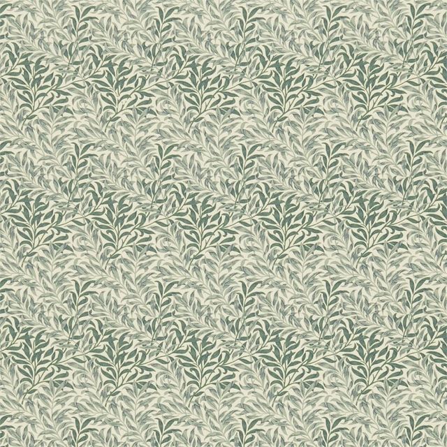 Willow Bough Minor Forest/Biscuit Morris Upholstery Fabric
