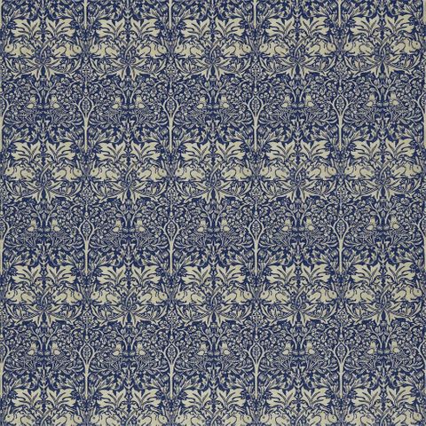 Brer Rabbit Indigo/Vellum Morris Upholstery Fabric