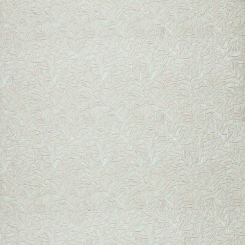 Pure Willow Bough Embroidery Wild Mint Voile Fabric