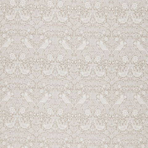 Pure Strawberry Thief Embroidery Flax