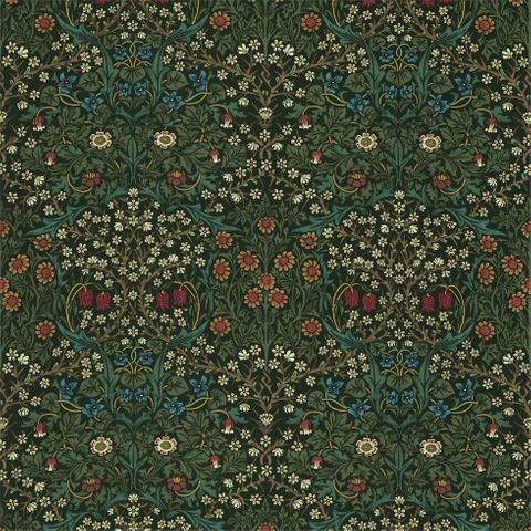Blackthorn Green Upholstery Fabric