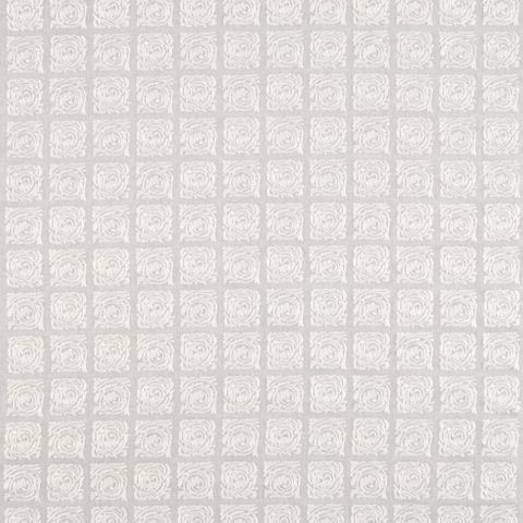 Pure Scroll Embroidery Lightish Grey Voile Fabric