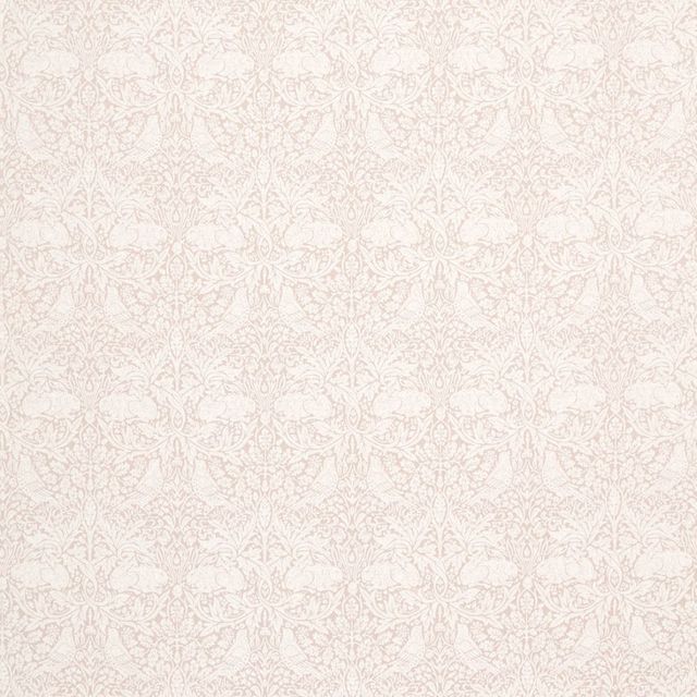 William Morris Pure Morris North Fabrics Pure Brer Rabbit Weave Faded Sea Pink