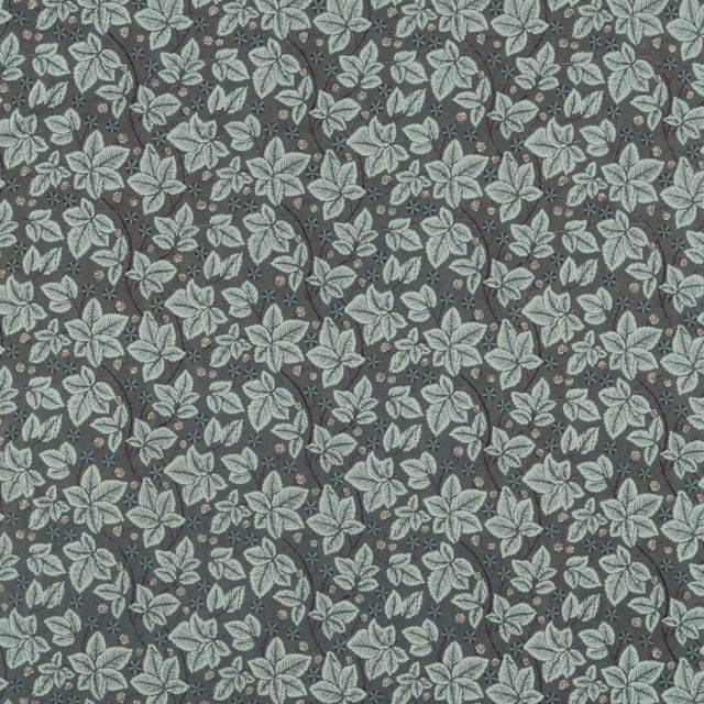 William Morris Pure Morris North Fabrics Pure Bramble Embroidery Inky Purple