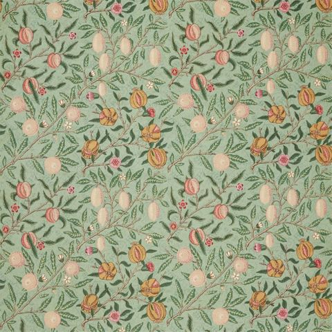 Fruit Velvet Privet/Thyme Upholstery Fabric