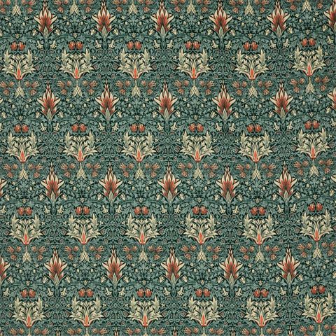 Snakeshead Velvet Thistle/Russet Upholstery Fabric