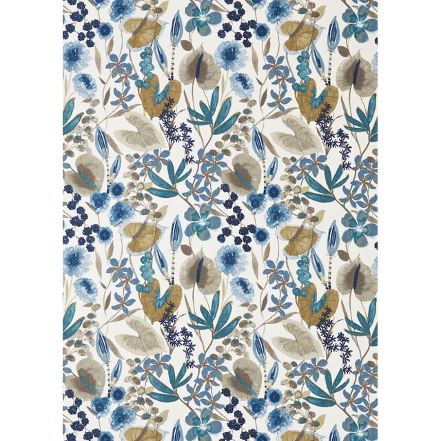 Harlequin Amazilia Nalina Indigo / Mustard / Stone