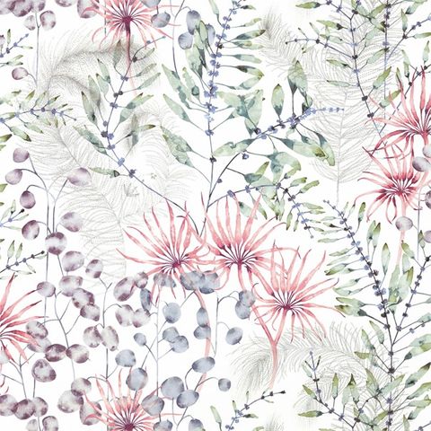 Postelia Berry/Heather Upholstery Fabric