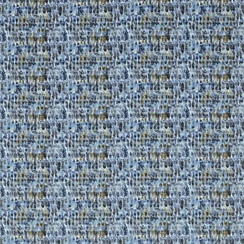 Harlequin Anthozoa Kelambu Indigo/Pebble Cushion