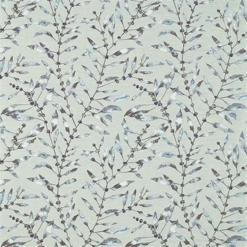 Chaconia Indigo/Seaspray Voile Fabric