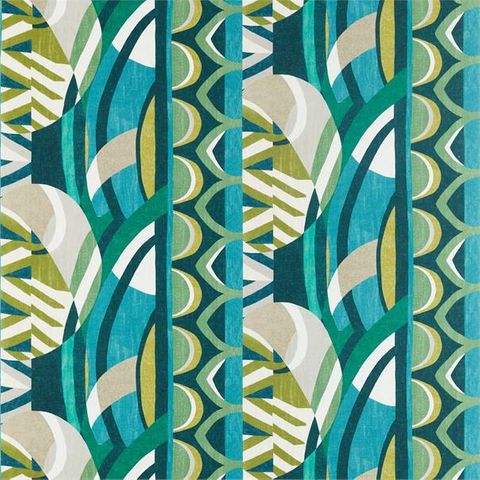 Atelier Emerald / Zest / Marine Upholstery Fabric