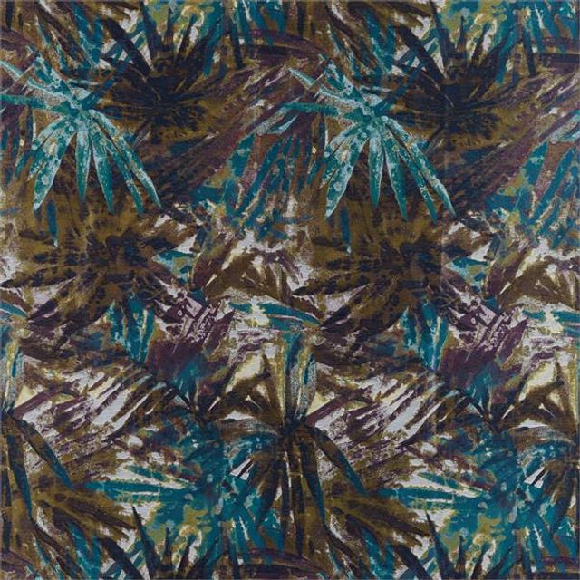 Harlequin Atelier Fabrics Celadon Marine/Plum/Zest