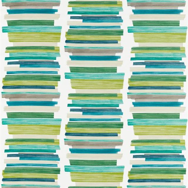 Harlequin Atelier Fabrics Calcine Emerald / Zest / Marine