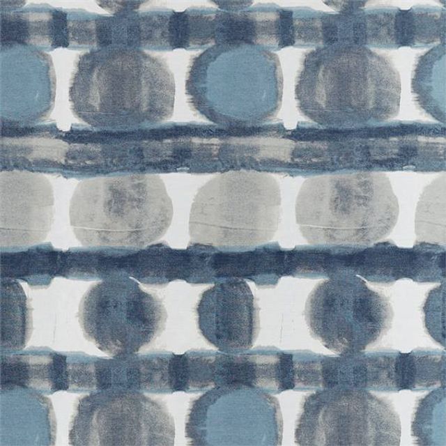 Harlequin Atelier Fabrics Delphis Ink/Sky