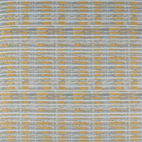 Malwa Gold/Slate Voile Fabric