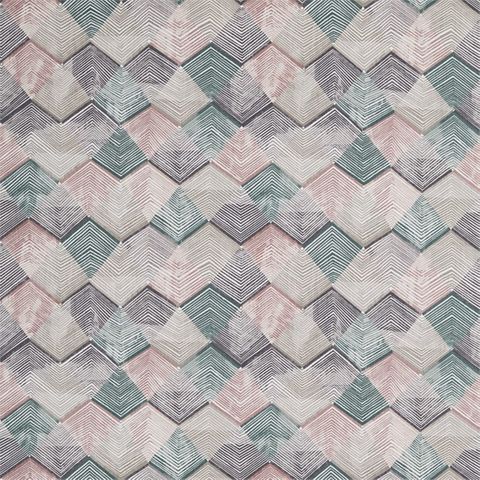 Rhythm Blush / Heather / Taupe Upholstery Fabric