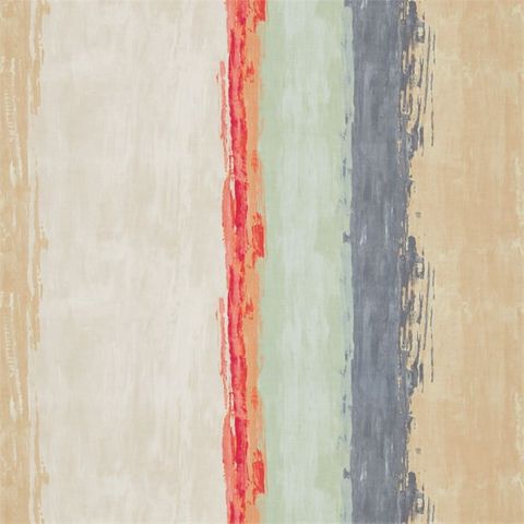 Setola Seaglass / Coral / Slate Upholstery Fabric