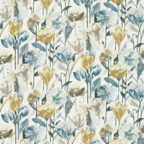 Verdaccio Mustard/Maize/Seal Tablecloth