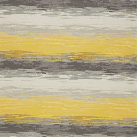 Chroma Zest / Charcoal / Silver Voile Fabric