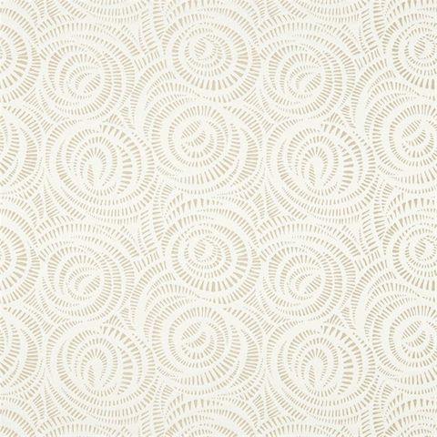 Fractal Flax Upholstery Fabric