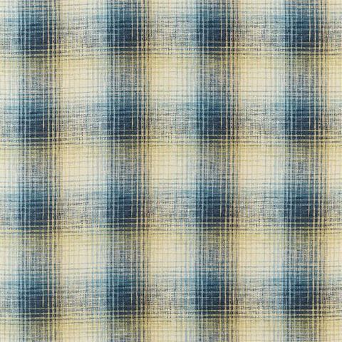 Hamada Denim/Ochre Upholstery Fabric