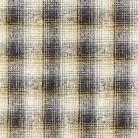 Hamada Charcoal/Gold Upholstery Fabric