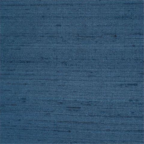 Lilaea Silks Cobalt Voile Fabric