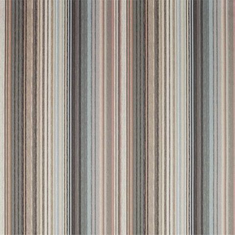 Spectro Stripe Steel/Blush/Sky Upholstery Fabric