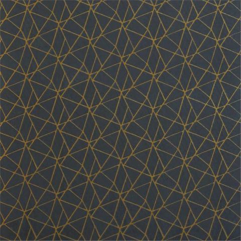 Zola Charcoal/Gold Upholstery Fabric