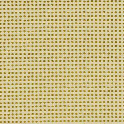 Polka Mustard Neutral Upholstery Fabric