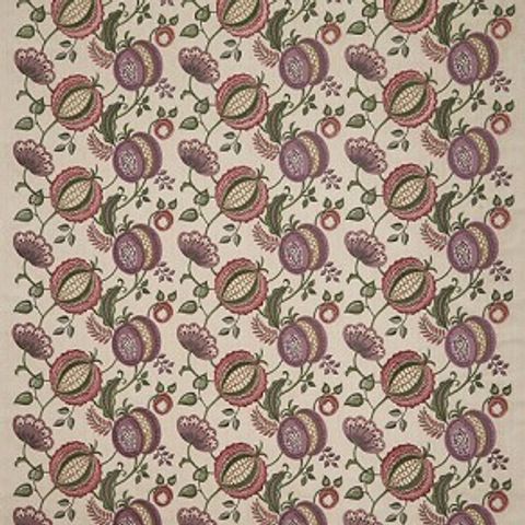 Figs and Strawberrys Thistle Voile Fabric