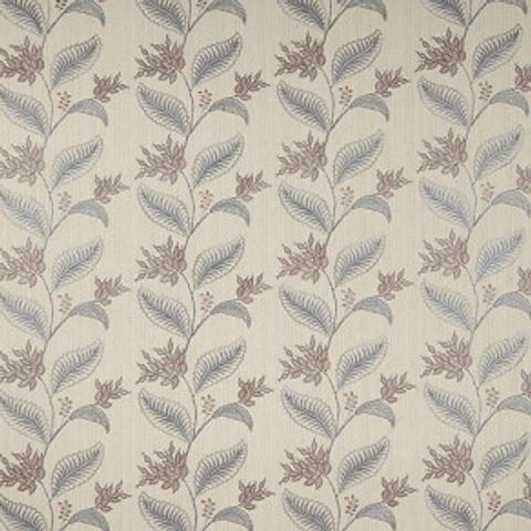 Berry Vine Dove Voile Fabric