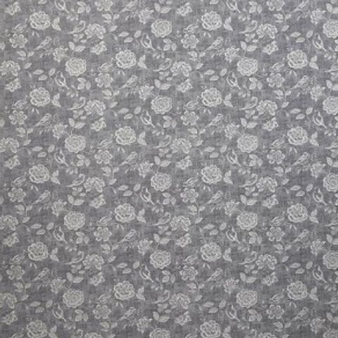 Bird Garden Print Charcoal