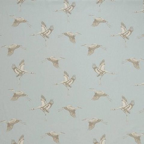 Cranes Duckegg Upholstery Fabric
