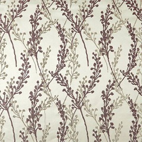 Twiggie Plum Upholstery Fabric