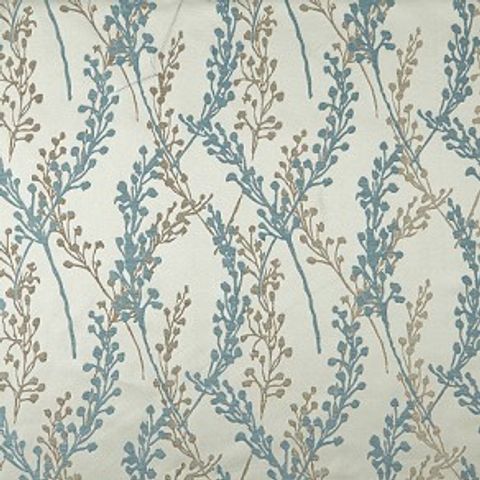 Twiggie Stone Blue Upholstery Fabric
