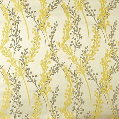 Twiggie Lemon Upholstery Fabric