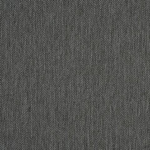 Herringbone Graphite Upholstery Fabric